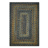 Black Forest Braided Rectangular Rugs