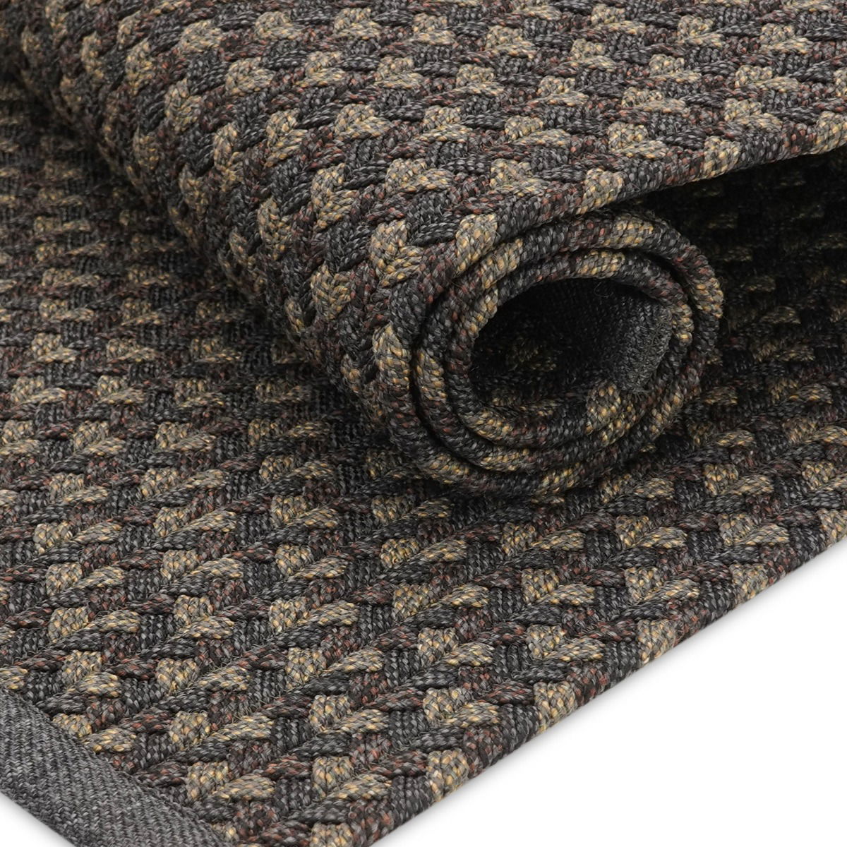 Best Washable Black Galaxy Luxuria Braided Rugs