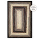 Black Mist Braided Area Rugs