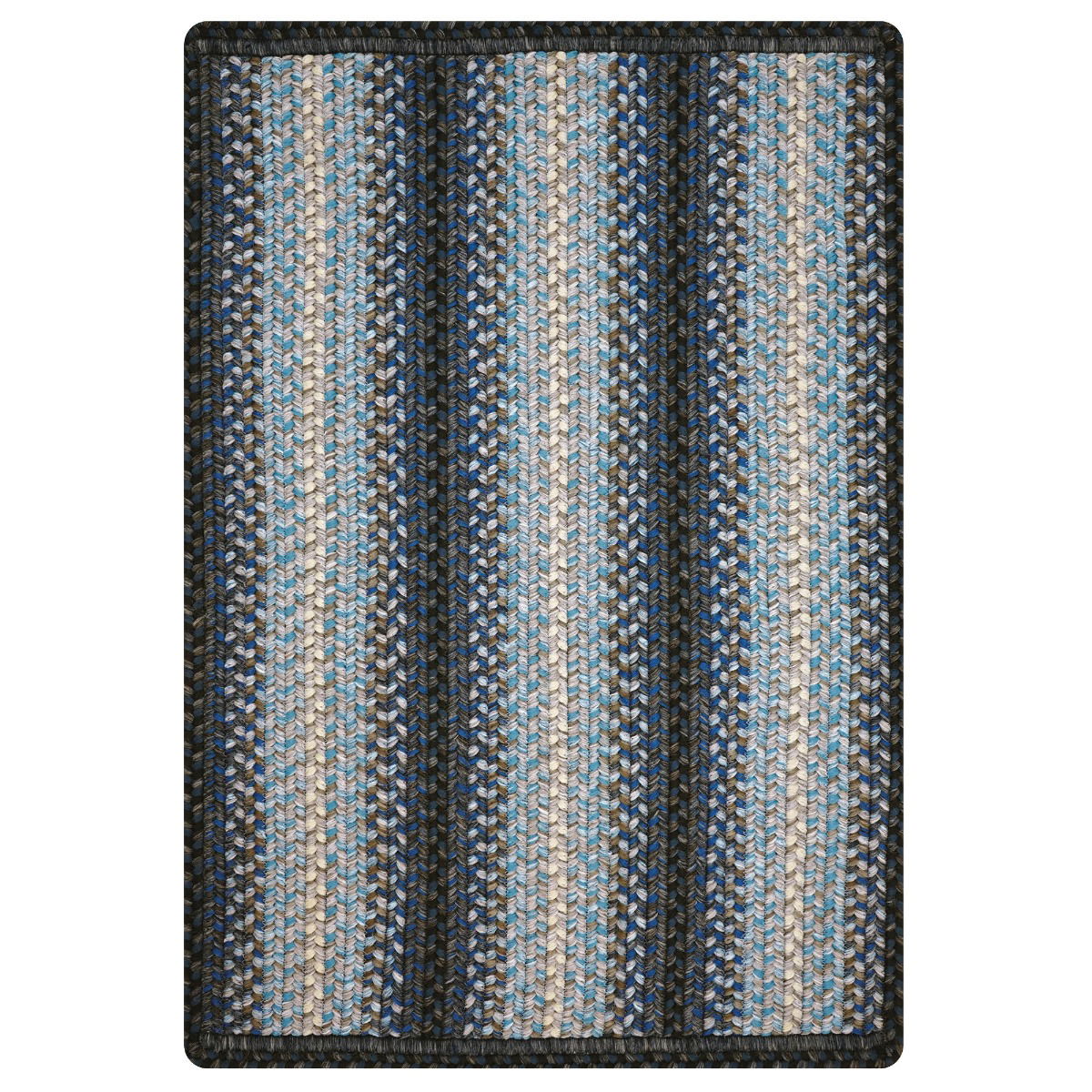Non Slip, Waterproof Rug - Blue Oasis - Entryway, Kitchen, Bathroom