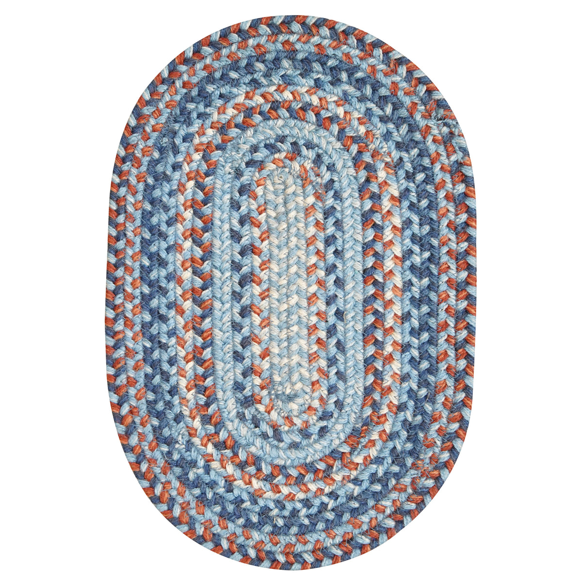 Cape Cod Blue Jute Braided Accessories