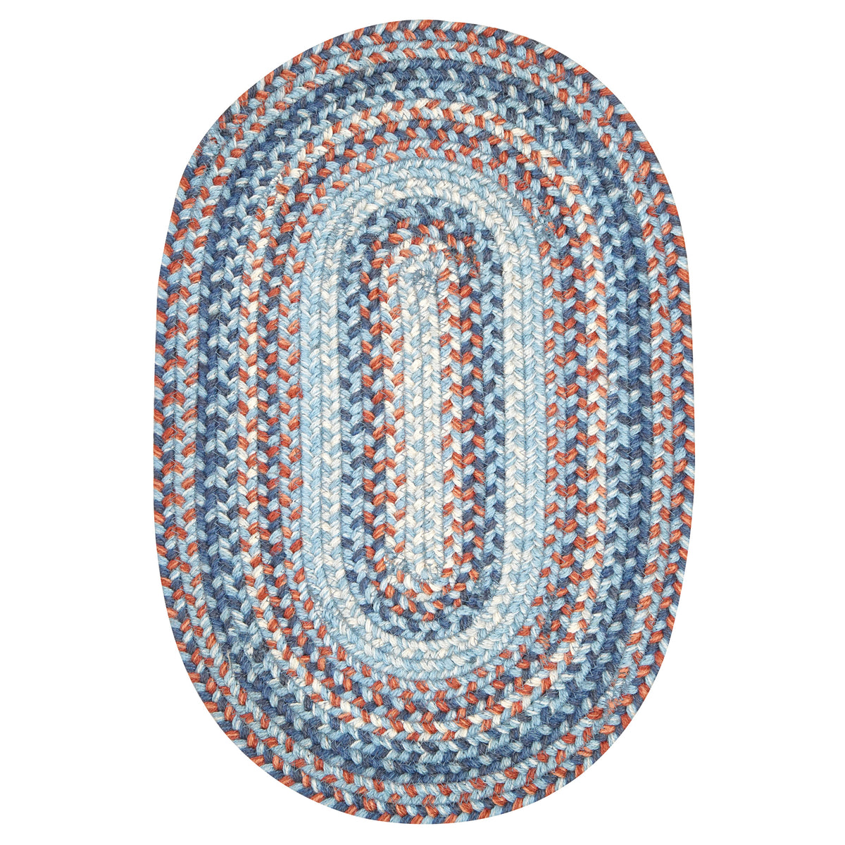 Cape Cod Blue Jute Braided Accessories