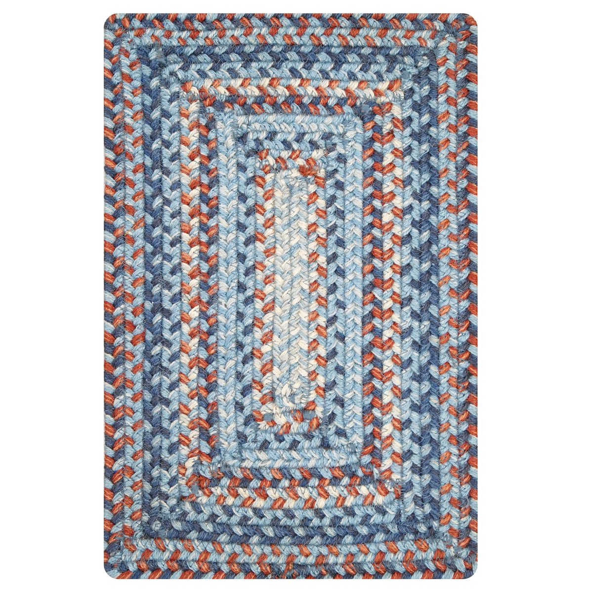 Cape Cod Blue Jute Braided Accessories