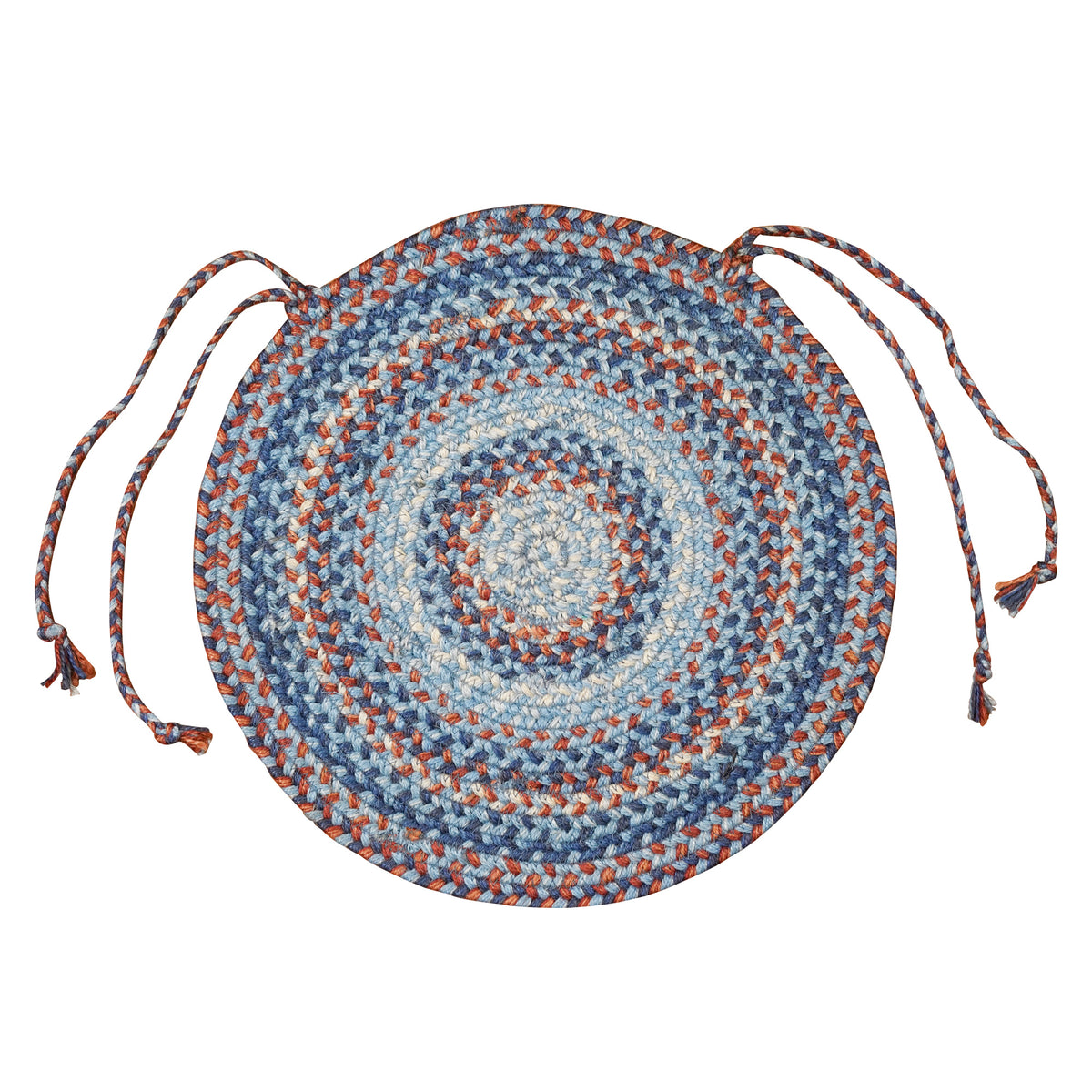 Cape Cod Blue Jute Braided Accessories