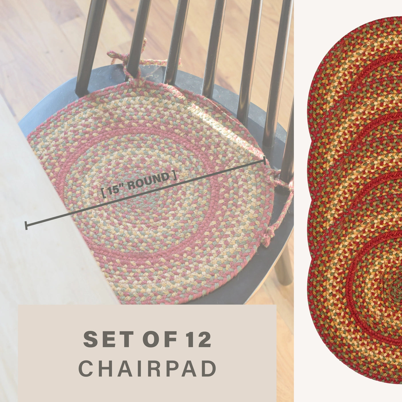 Cider Barn Red Braided Accessories