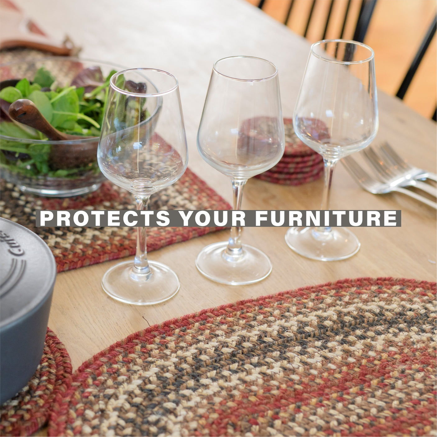 Chester Red Braided Accessories