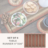 Chester Red Braided Accessories