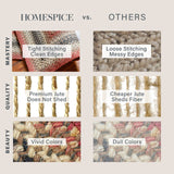 Best Red Jute Braided Oval Rug for Wood Homes