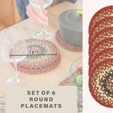 Chester Red Braided Accessories