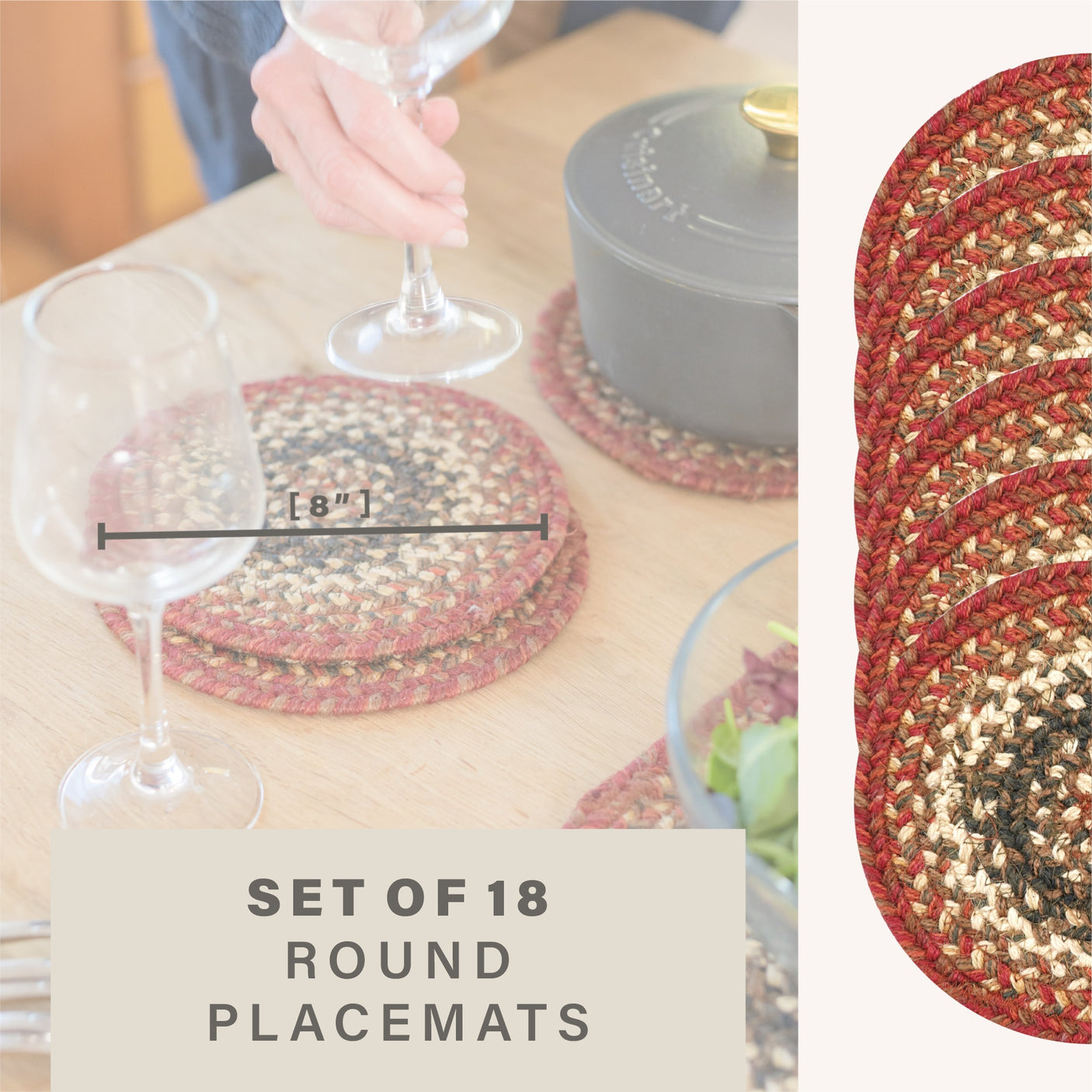 Chester Red Braided Accessories