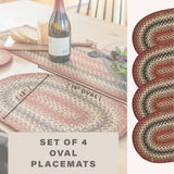 Chester Red Braided Accessories