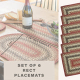 Chester Red Braided Accessories