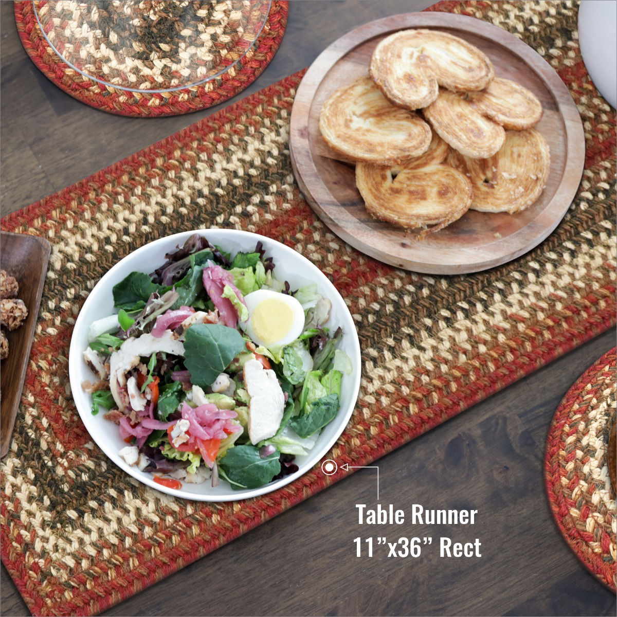 Best Red Braided Accessories for Kitchen Dining Table