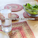 Cider Barn Red Braided Accessories