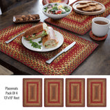 Cider Barn Red Braided Accessories