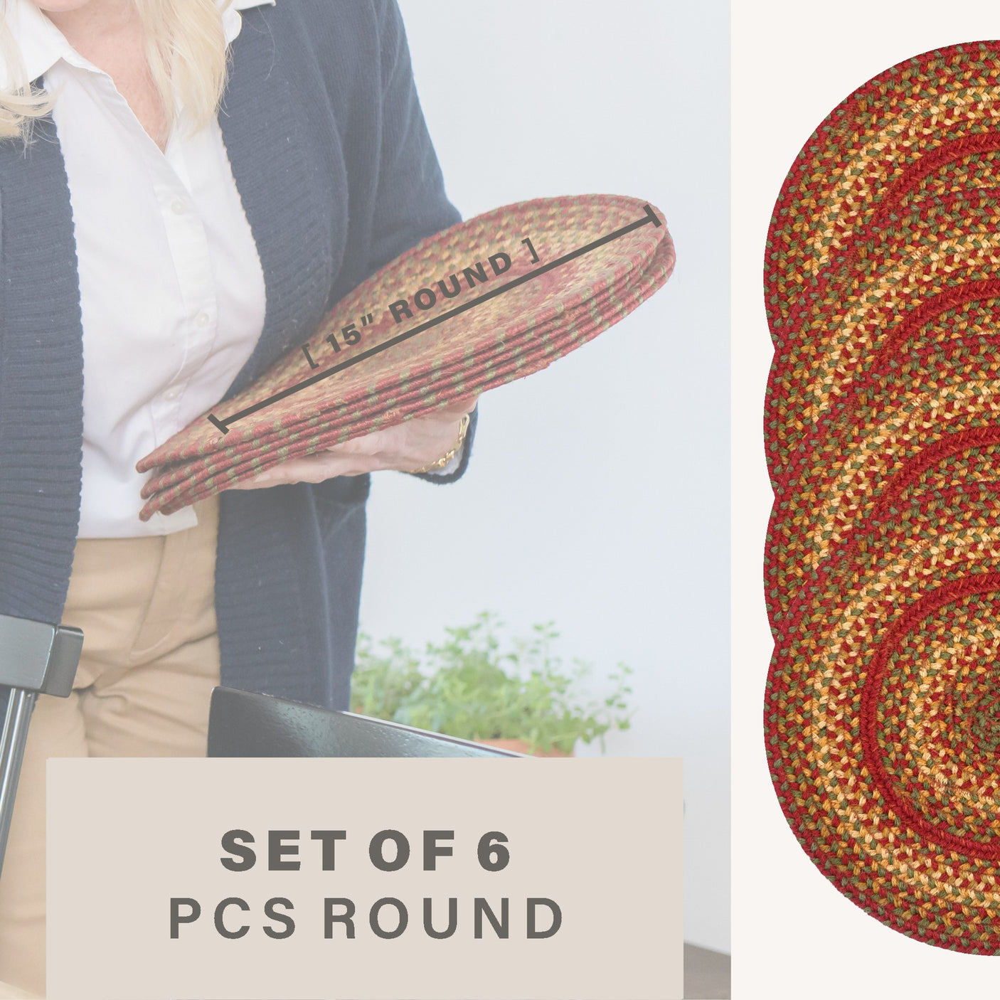 Cider Barn Red Braided Accessories