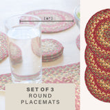 Cider Barn Red Braided Accessories