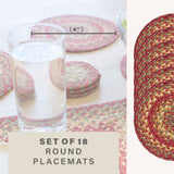 Cider Barn Red Braided Accessories