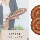 Cider Barn Red Braided Accessories