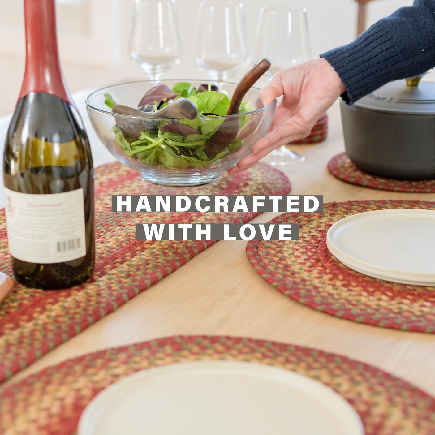 Cider Barn Red Braided Accessories