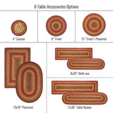 Cider Barn Red Braided Accessories for Office Use