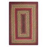 Cider Barn red braided rug online