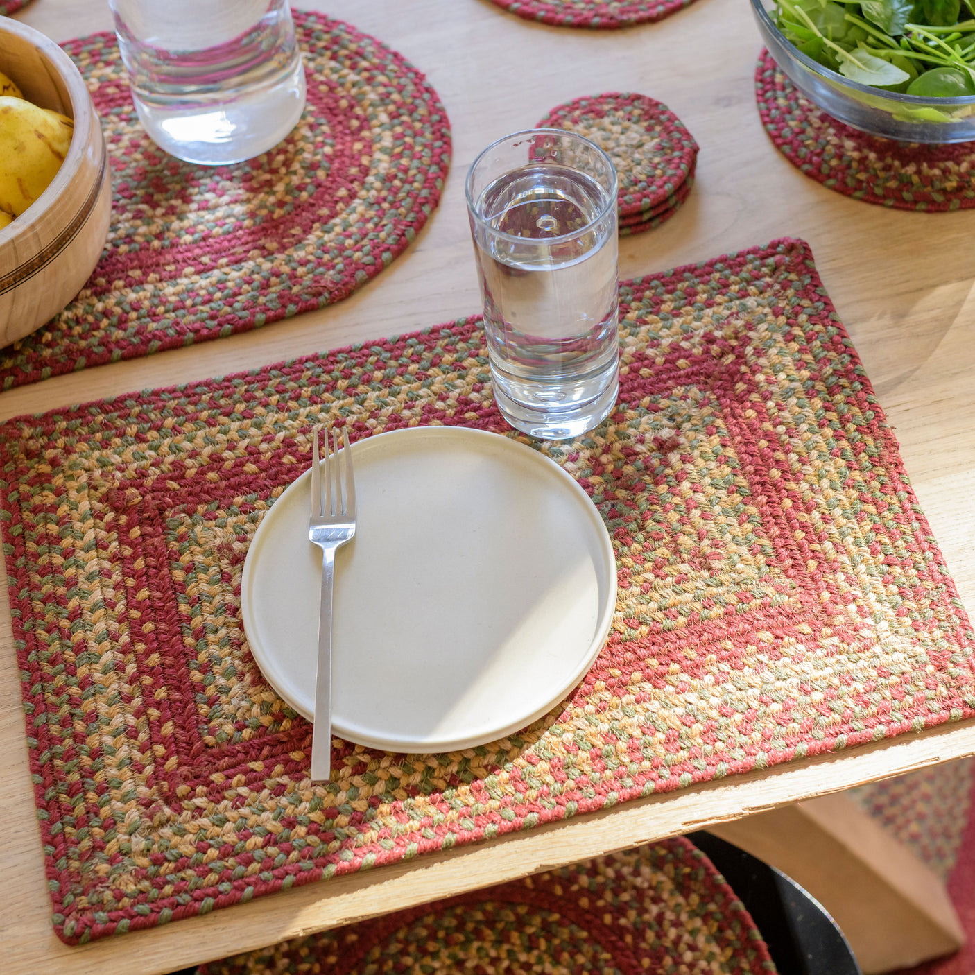 Cider Barn Red Braided Accessories