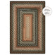 Cocoa Bean Black, Grey Cotton Braided Rugs