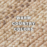 Cookie Dough Brown Jute Stair Tread