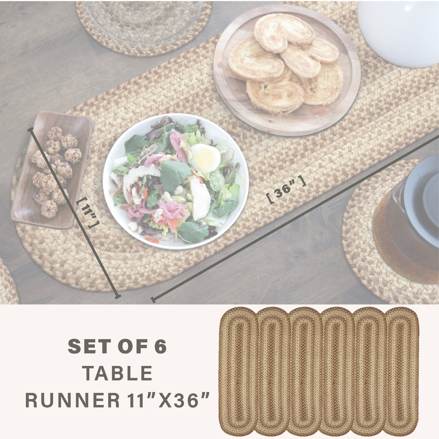 Cookie Dough Braided Accessories