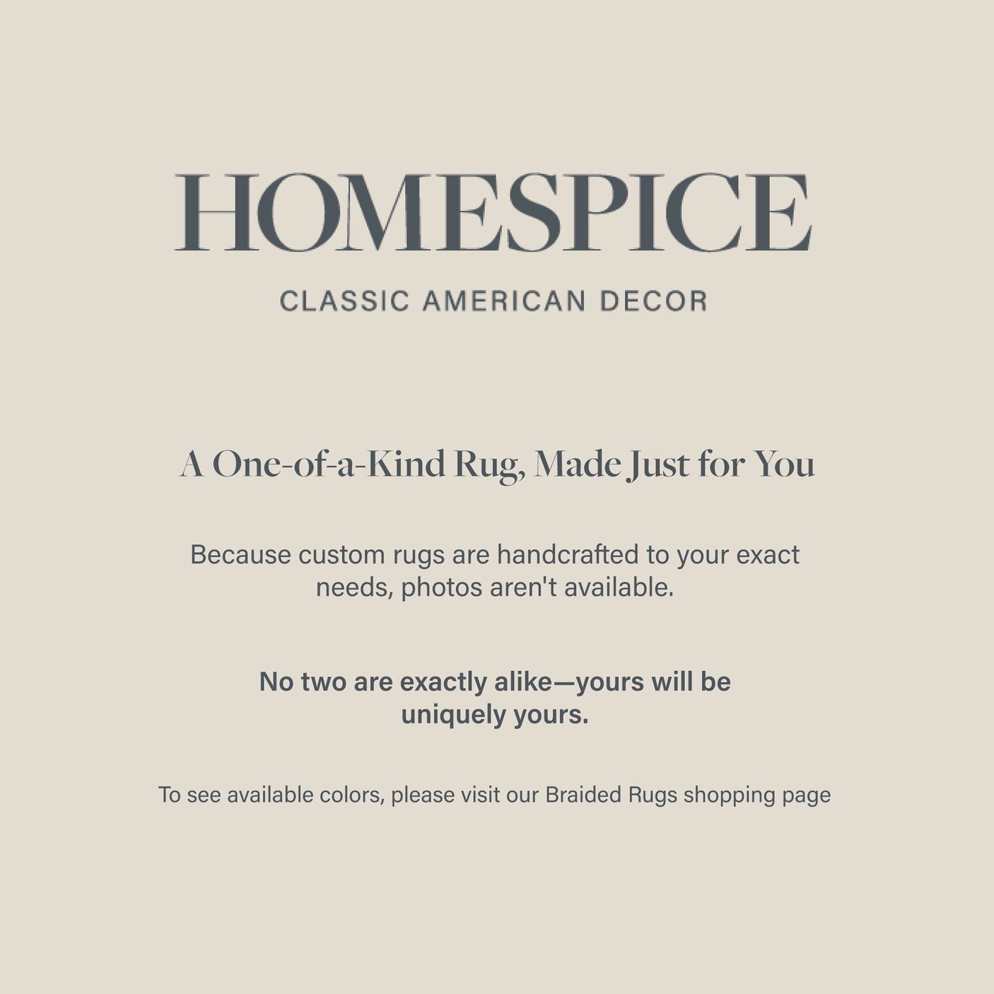 Homespice Decor 6' x 6' Apple Pie Special Size Jute Braided Rug