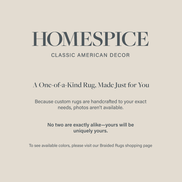 Homespice Decor 6' x 6' Apple Pie Special Size Jute Braided Rug