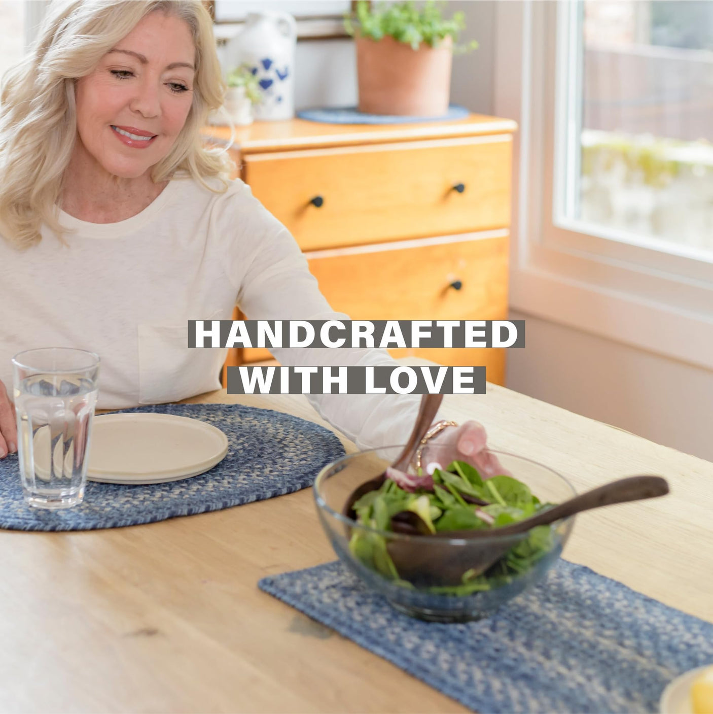 Denim Blue Braided Accessories