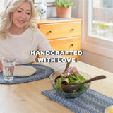 Denim Blue Braided Accessories