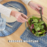 Denim Blue Braided Accessories