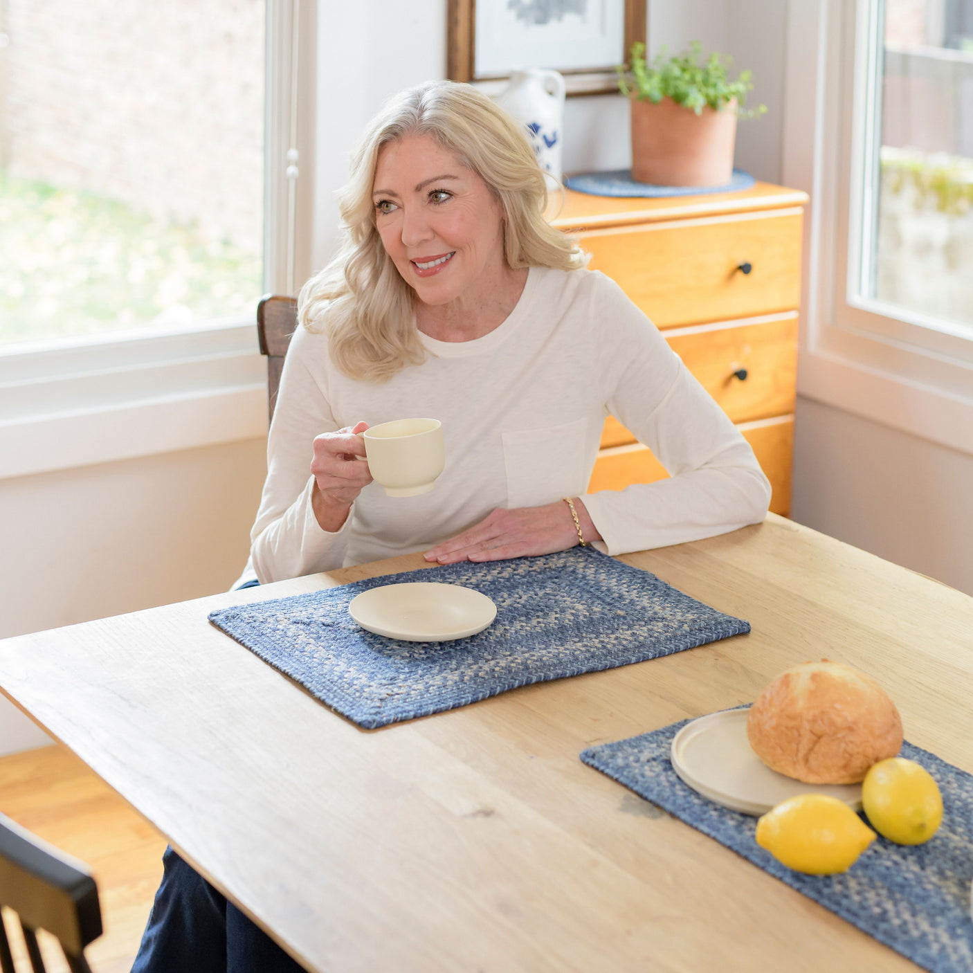 Denim Blue Braided Accessories