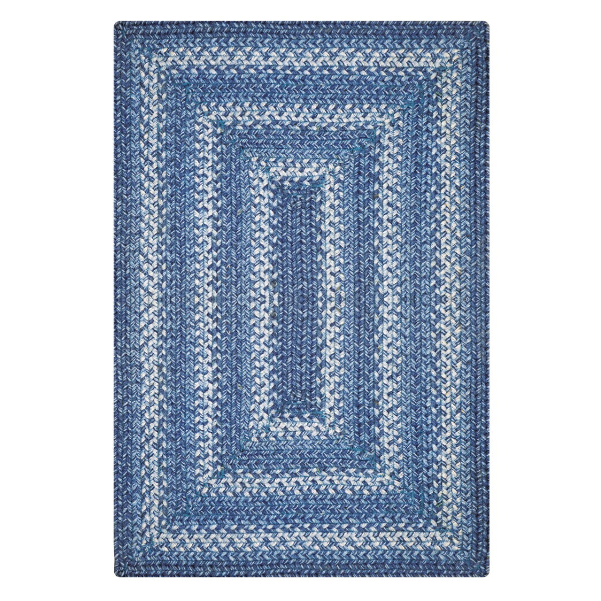 Denim Blue Braided Rug 