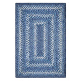 Denim Blue Braided Rug 