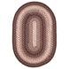 Driftwood Brown Oval Rugs