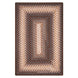 Driftwood Brown Ultra Durable Small Braided Rugs In Set