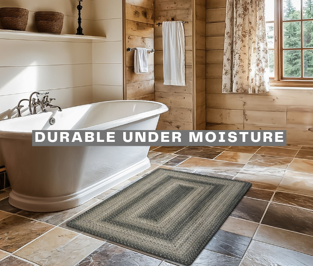 Durable bathroom Rugs