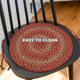 Apple Pie Red Jute Braided Accessories