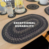Jet Black Braided Accessories