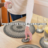 Flint Hill Grey Braided Accessories