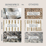 Flint Hill Grey Braided Jute Oval Rug – pet-friendly, durable, perfect for indoor/outdoor, bedroom, kitchen, or living room.