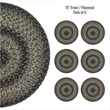 Flint Hill Grey Braided Accessories