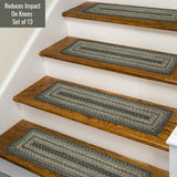 Best Grey Braided Accessories for runner stair treads