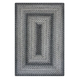 Flint Hill Grey Jute Braided Rectangular Rug silo image