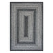 Flint Hill Grey Jute Braided Area Rectangular Rugs