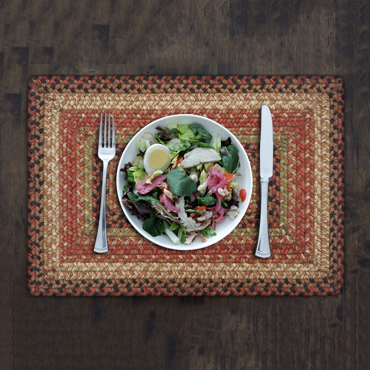 Gingerbread Braided Accessories for Dining Table Placements
